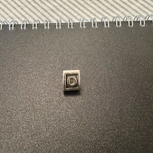 Pandora Silver “O” Charm